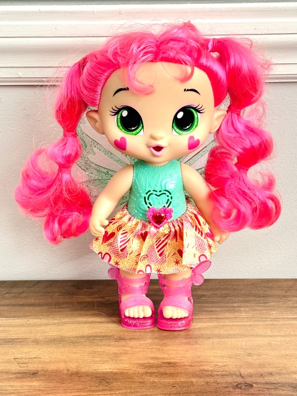 Baby Alive Doll GloPixies Sammie Shimmer INTERACTIVE Doll Lights Up Talks WORKS